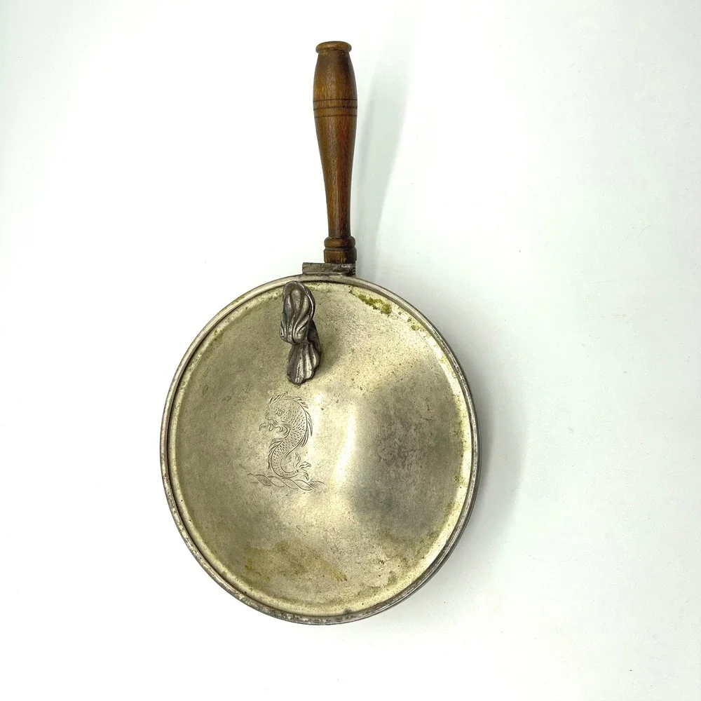 Vintage JLS Silent Butler‎ Crumb Saver Catcher Ashtray Silver Plated